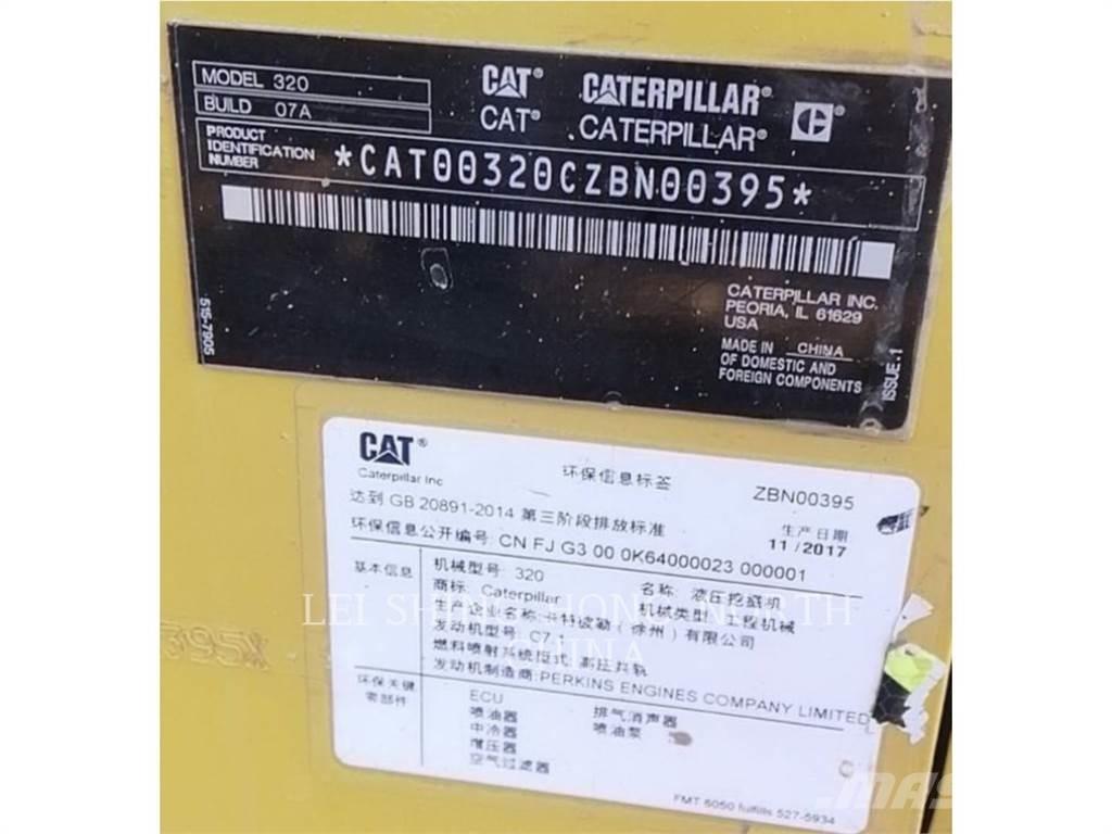 CAT 320-07 Excavatoare pe șenile
