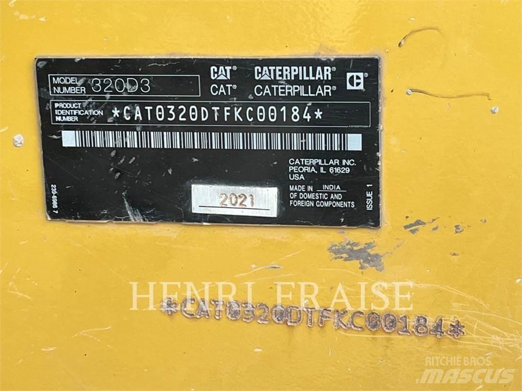 CAT 320D3 Excavatoare pe șenile
