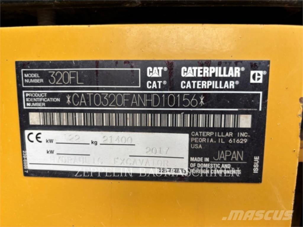 CAT 320FL Excavatoare pe șenile

