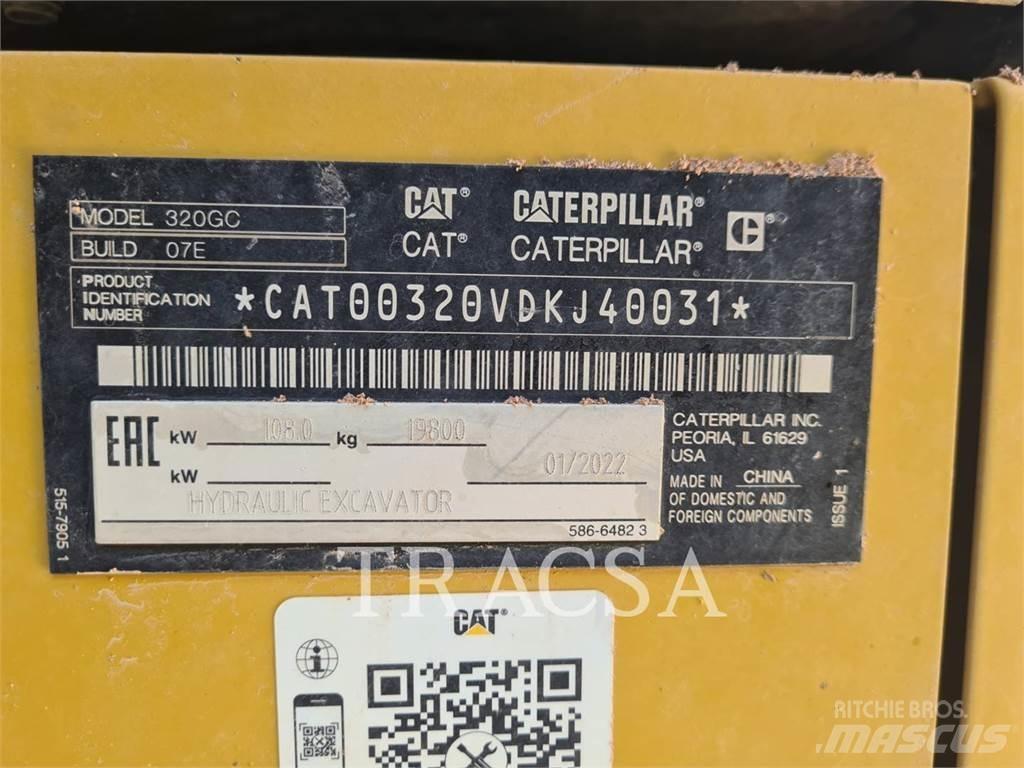 CAT 320GC Excavatoare pe șenile
