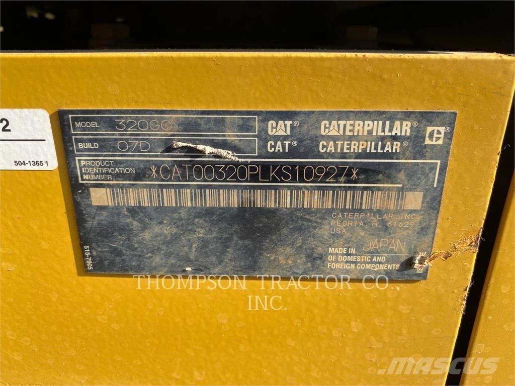 CAT 320GC Excavatoare pe șenile
