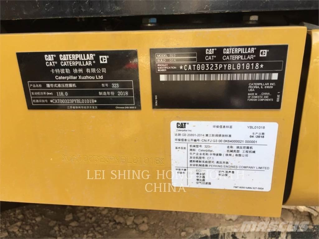 CAT 323-07 Excavatoare pe șenile
