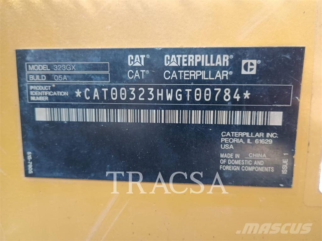 CAT 323GX Excavatoare pe șenile
