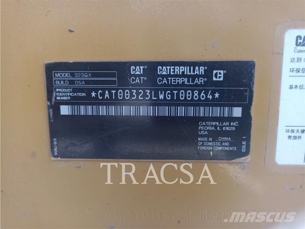 CAT 323GX Excavatoare pe șenile
