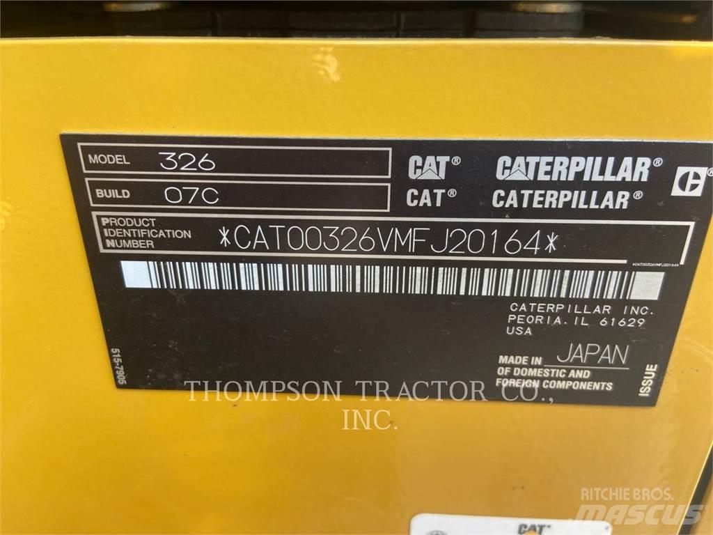 CAT 326 Excavatoare pe șenile
