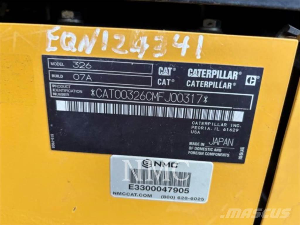 CAT 326-07 Excavatoare pe șenile
