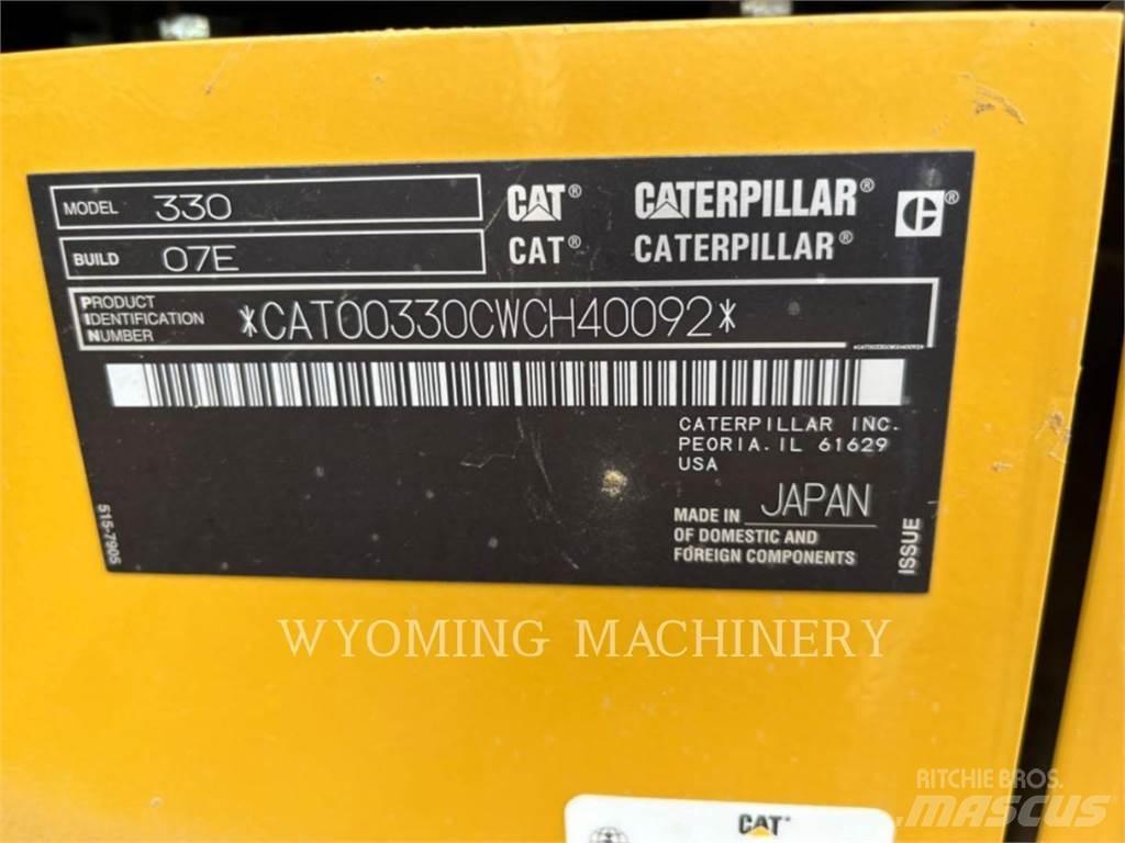 CAT 330 Excavatoare pe șenile
