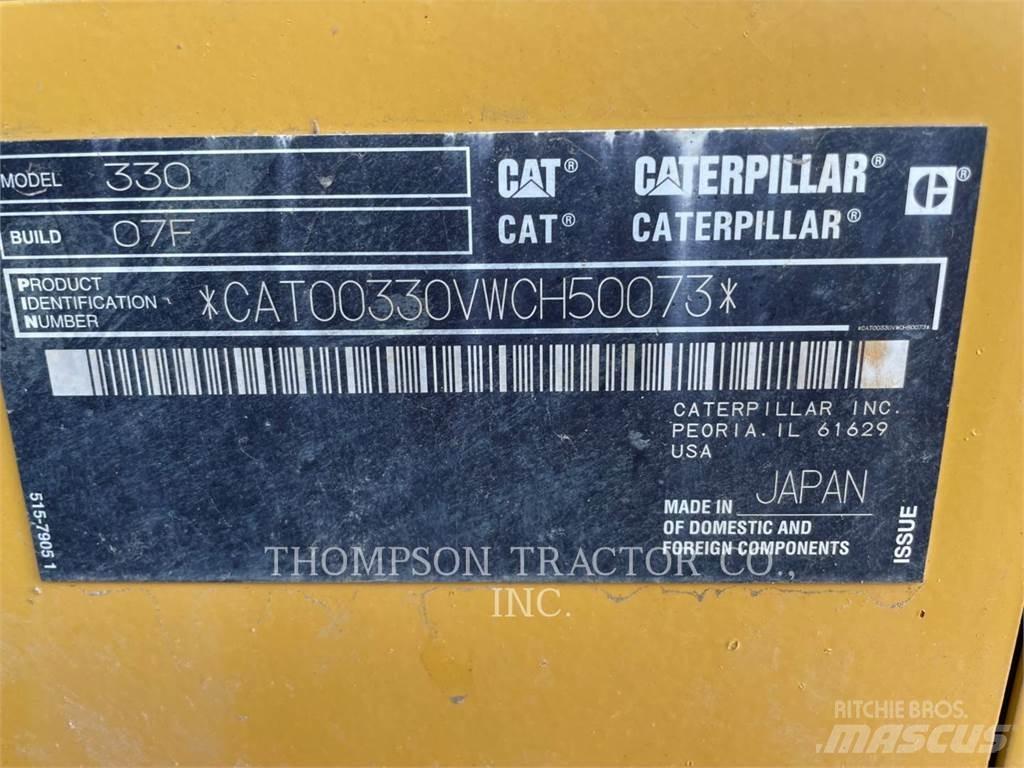 CAT 330 Excavatoare pe șenile

