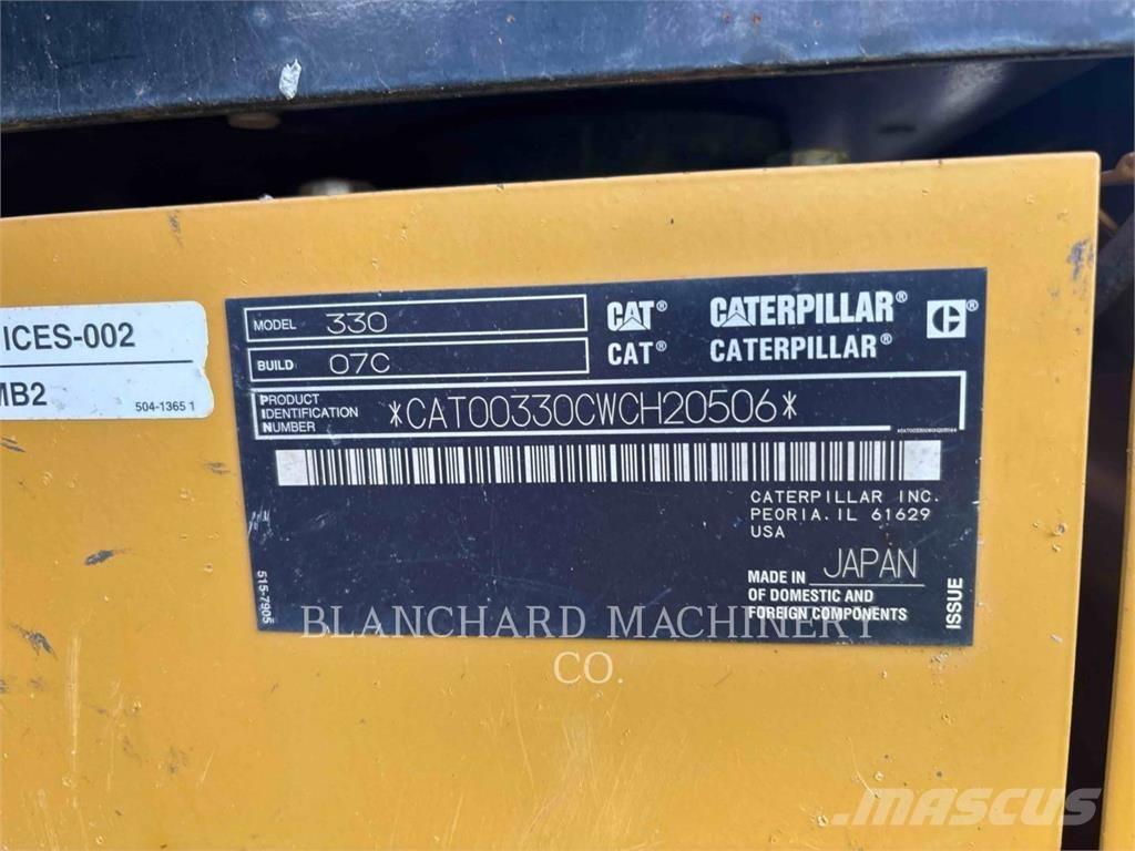 CAT 330 Excavatoare pe șenile
