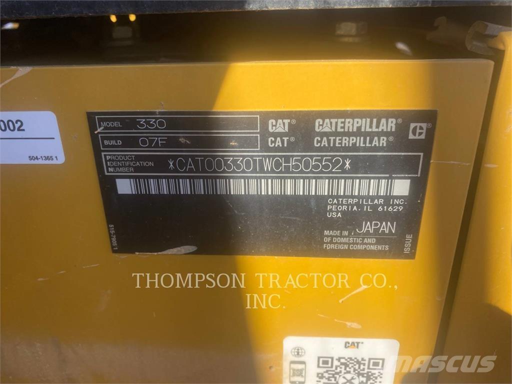 CAT 330 Excavatoare pe șenile
