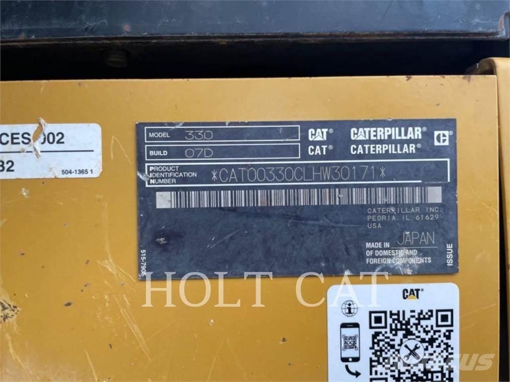 CAT 330 TC Excavatoare pe șenile
