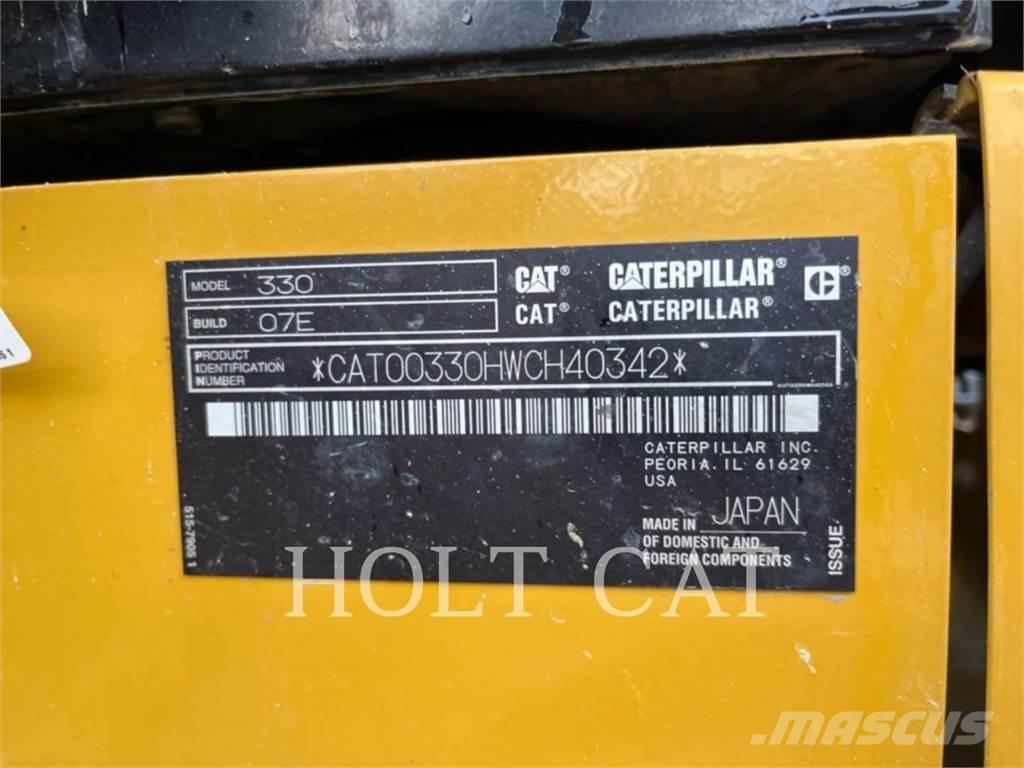 CAT 330 TC Excavatoare pe șenile
