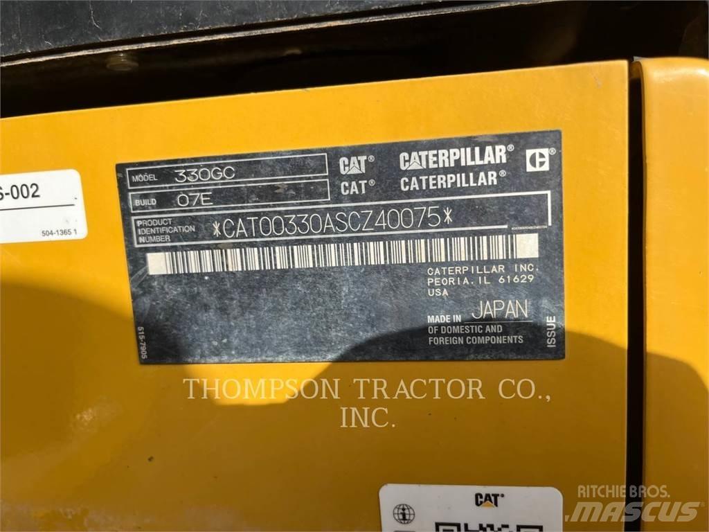 CAT 330GC Excavatoare pe șenile
