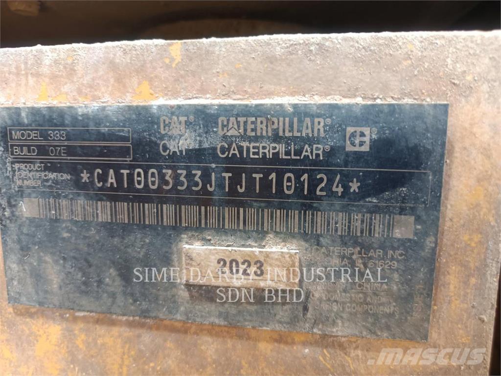 CAT 333-07 Excavatoare pe șenile
