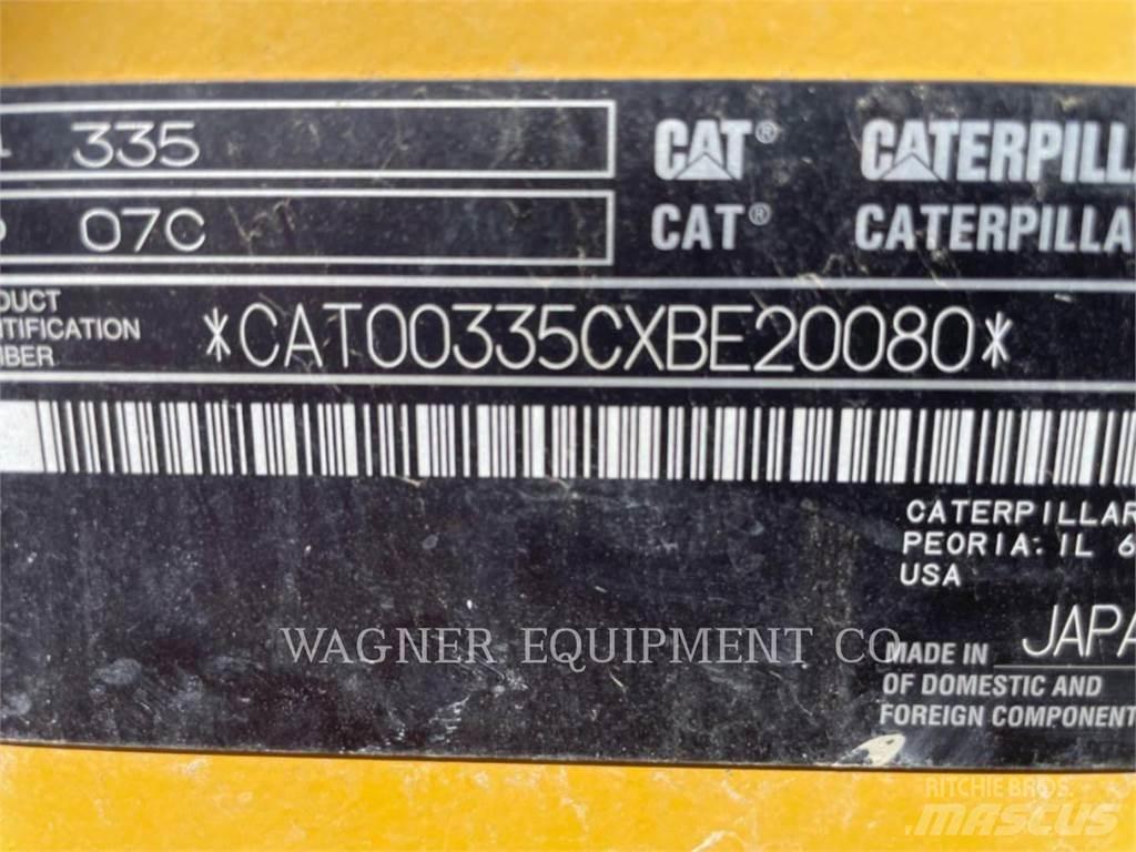 CAT 335 Excavatoare pe șenile
