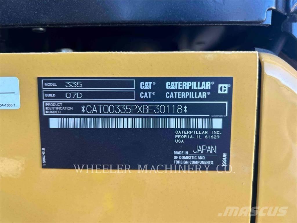 CAT 335 CF Excavatoare pe șenile
