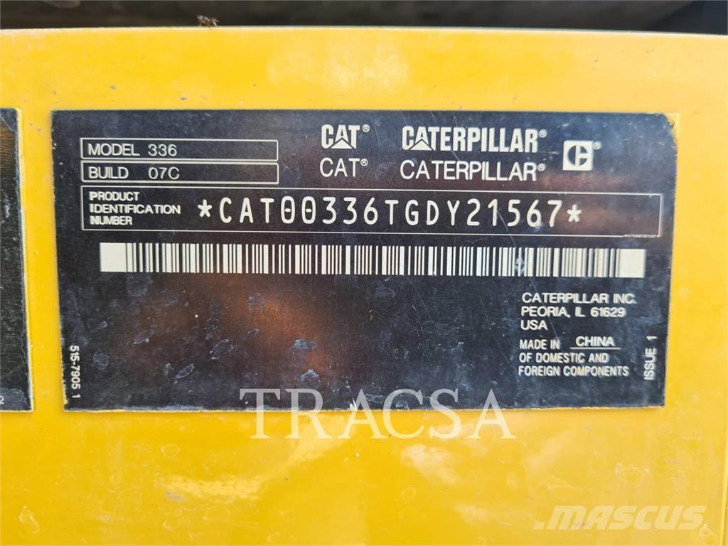 CAT 336 Excavatoare pe șenile
