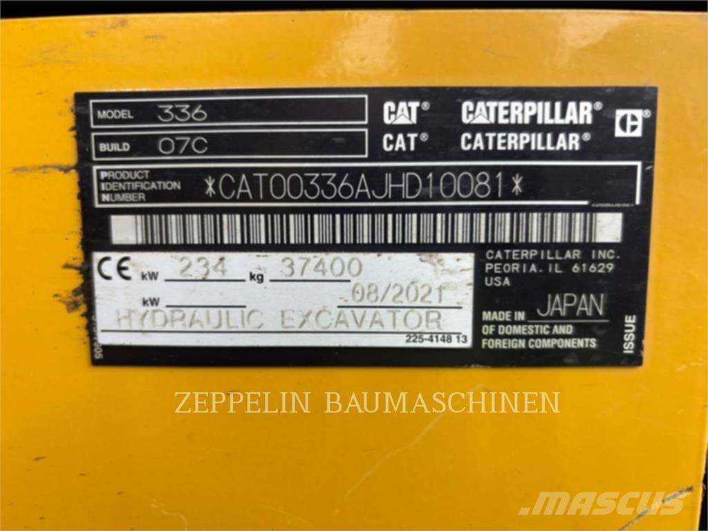 CAT 336-07C Excavatoare pe șenile
