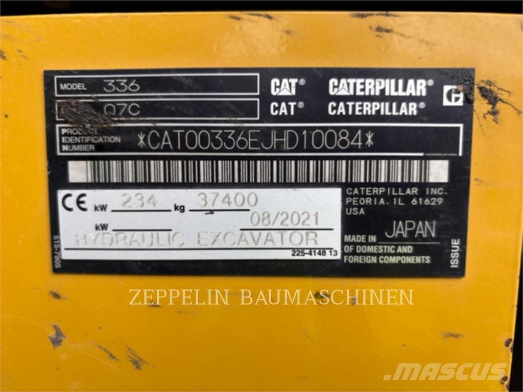 CAT 336-07C Excavatoare pe șenile
