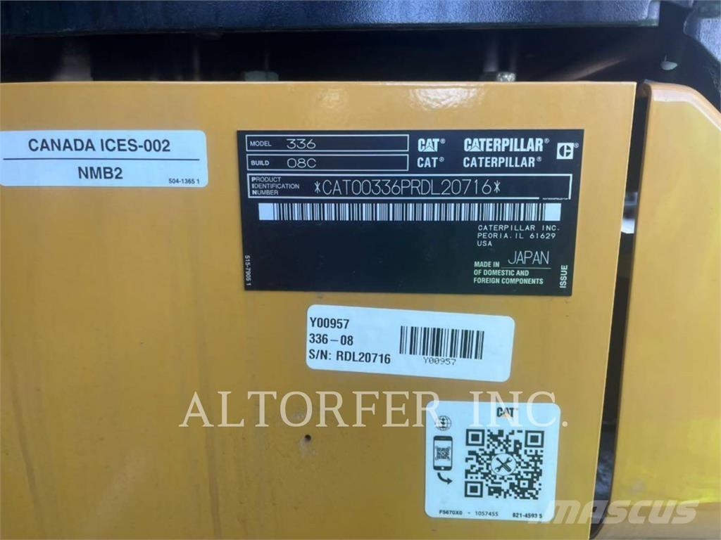 CAT 336-08 Excavatoare pe șenile
