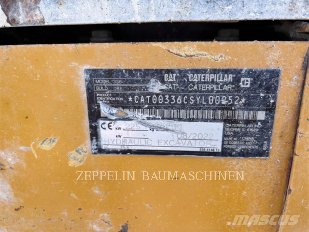 CAT 336-08 Excavatoare pe șenile
