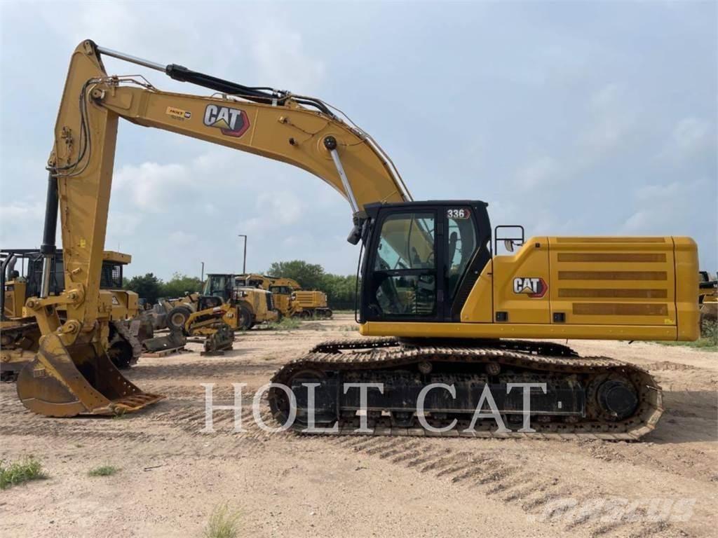 CAT 336 12 Incarcator pe pneuri