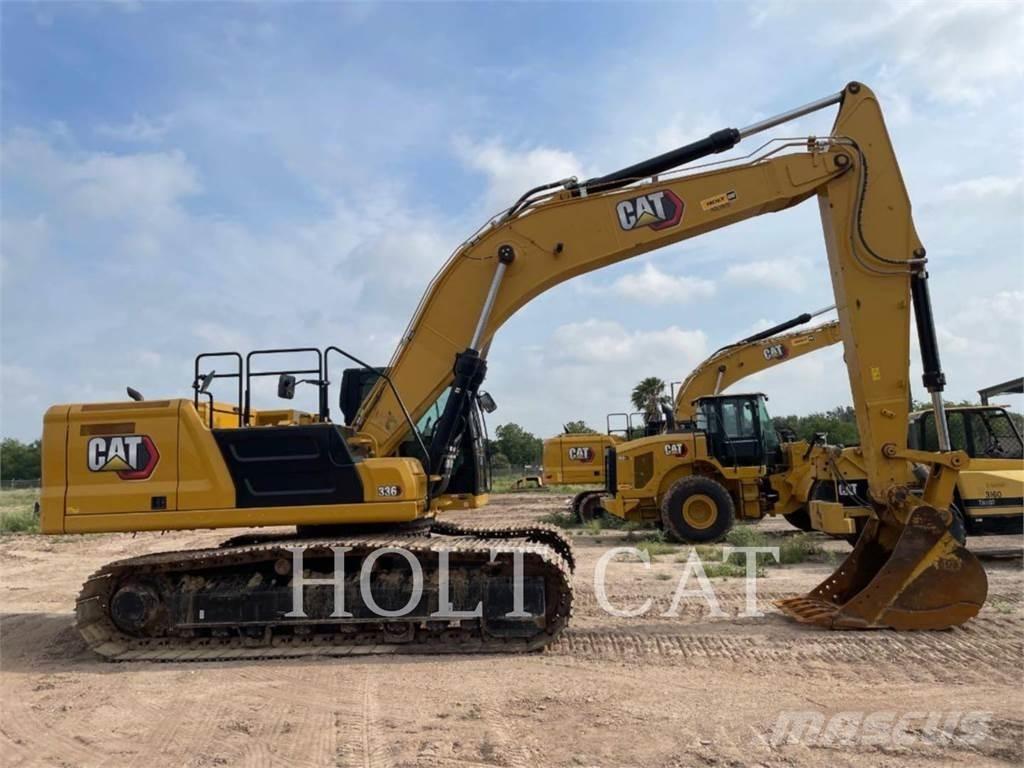 CAT 336 12 Incarcator pe pneuri