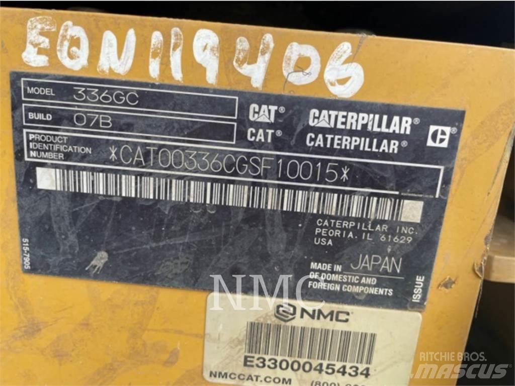 CAT 336 GC Excavatoare pe șenile
