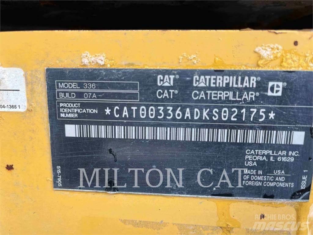 CAT 33607 Excavatoare pe șenile
