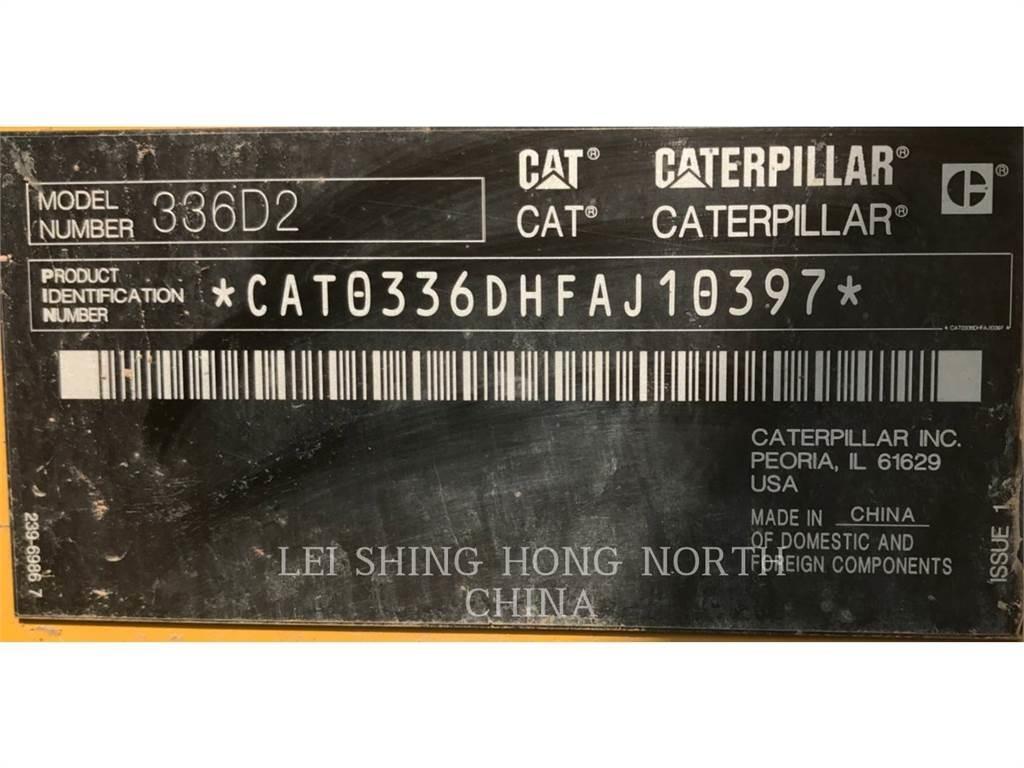 CAT 336D2 Excavatoare pe șenile
