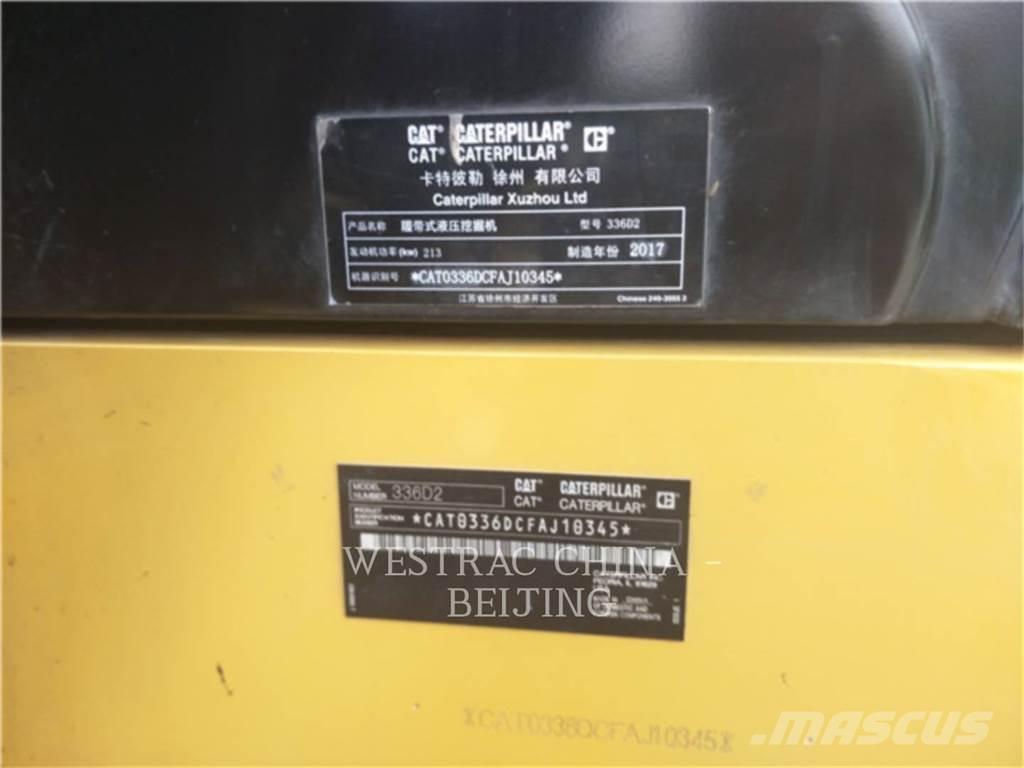 CAT 336D2 Excavatoare pe șenile
