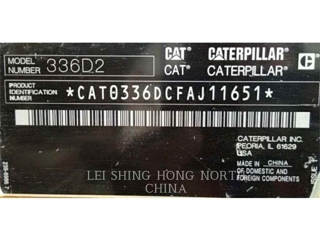 CAT 336D2 Excavatoare pe șenile
