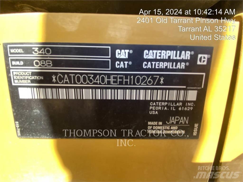 CAT 340 Excavatoare pe șenile
