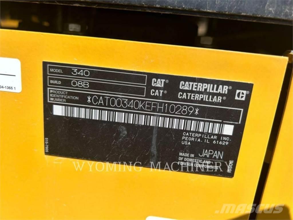 CAT 340 Buldozere pe senile