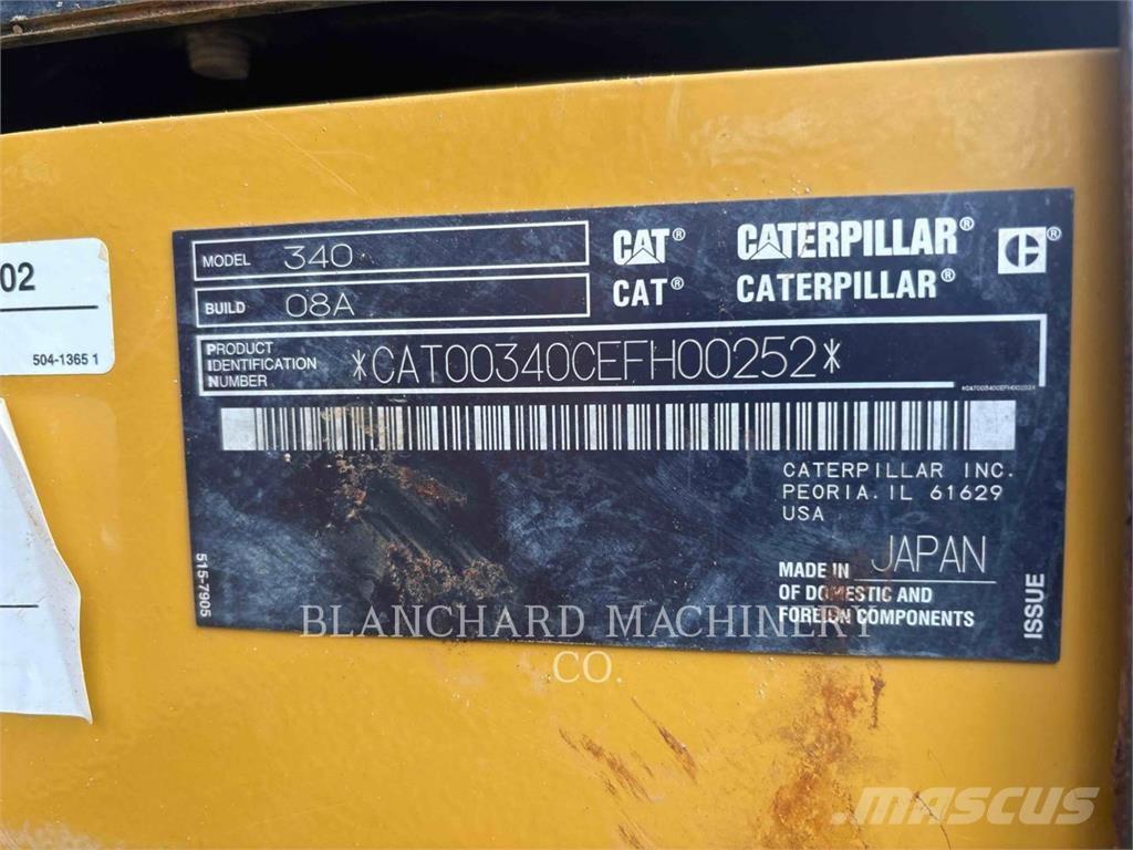 CAT 340 Excavatoare pe șenile
