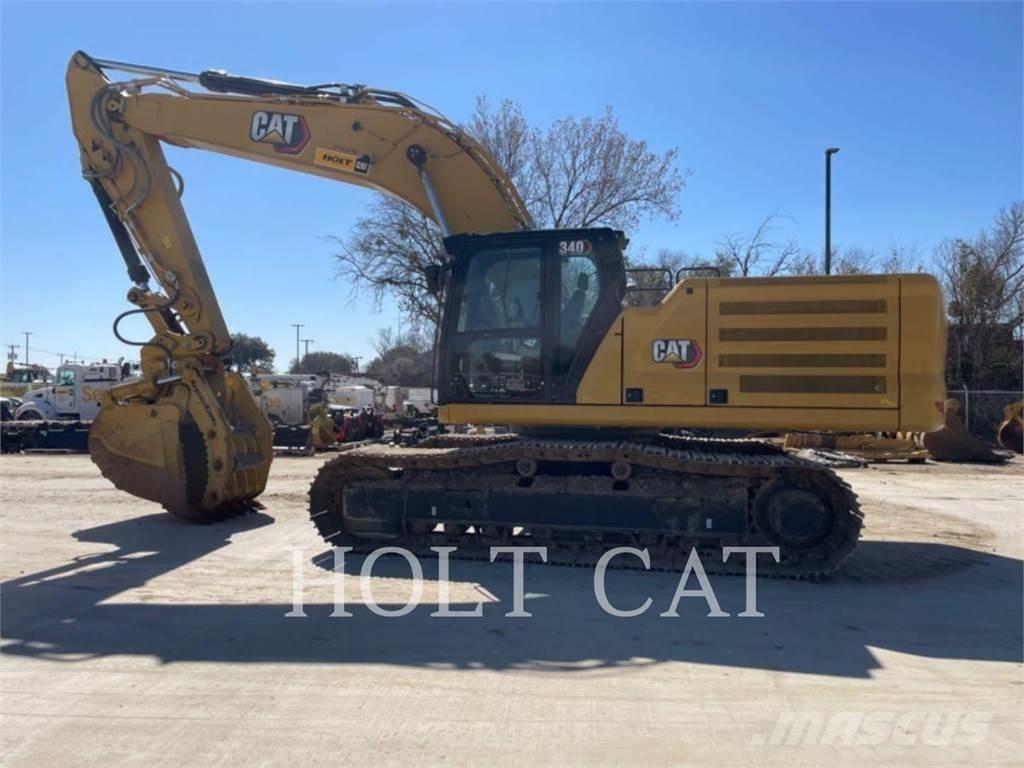 CAT 340 10 TC Incarcator pe pneuri
