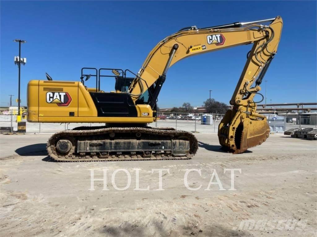 CAT 340 10 TC Incarcator pe pneuri