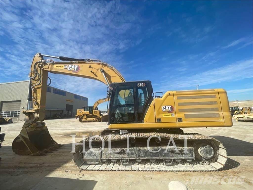 CAT 340 10 TC Incarcator pe pneuri