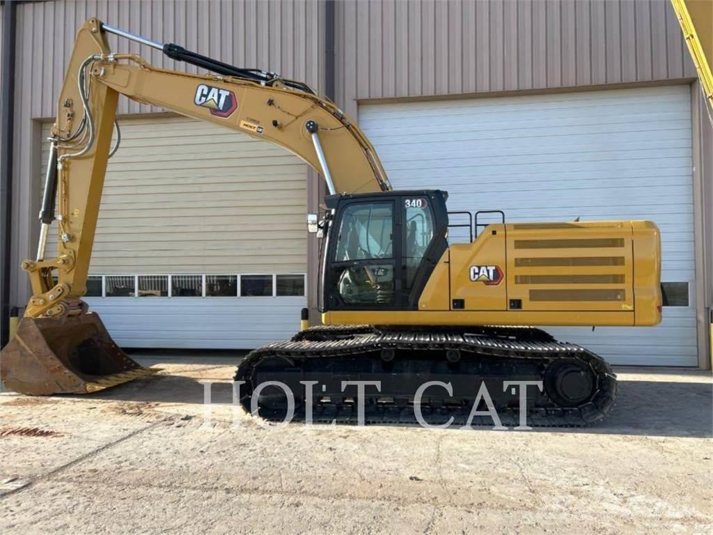 CAT 340 12 TC Incarcator pe pneuri