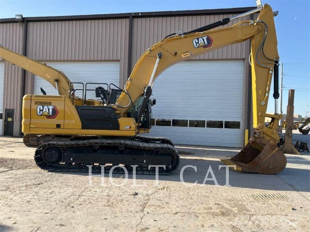 CAT 340 12 TC Incarcator pe pneuri