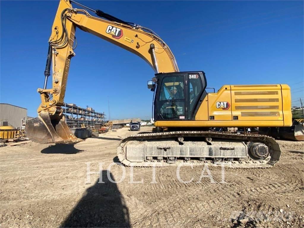 CAT 340 12 TC Incarcator pe pneuri