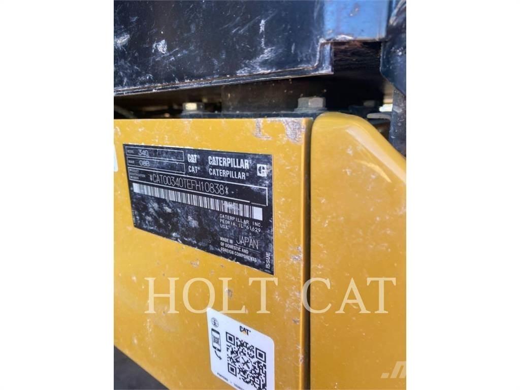 CAT 340 12 TC Incarcator pe pneuri