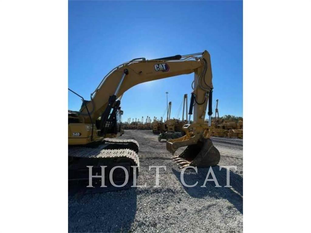 CAT 340 12 TC Incarcator pe pneuri