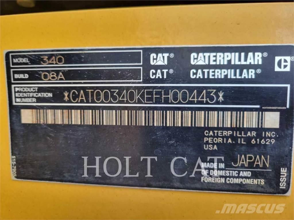 CAT 340 12 TC Excavatoare pe șenile
