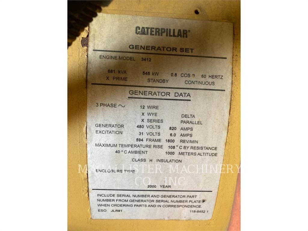 CAT 3412C Alte generatoare