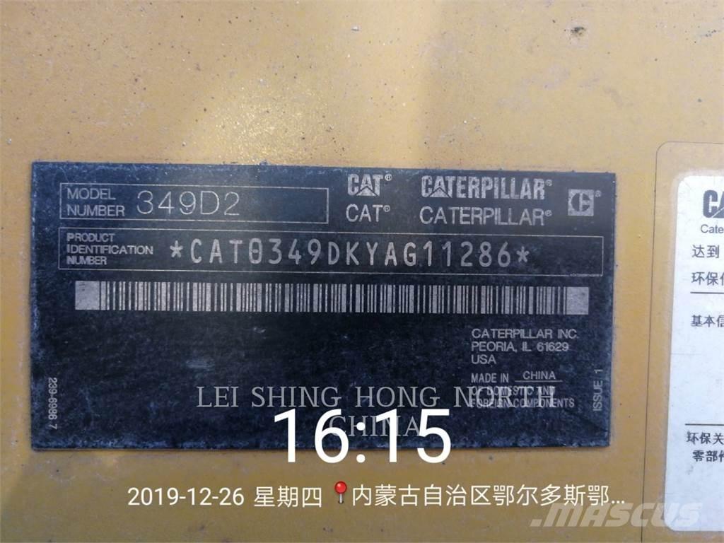 CAT 349D2 Excavatoare pe șenile

