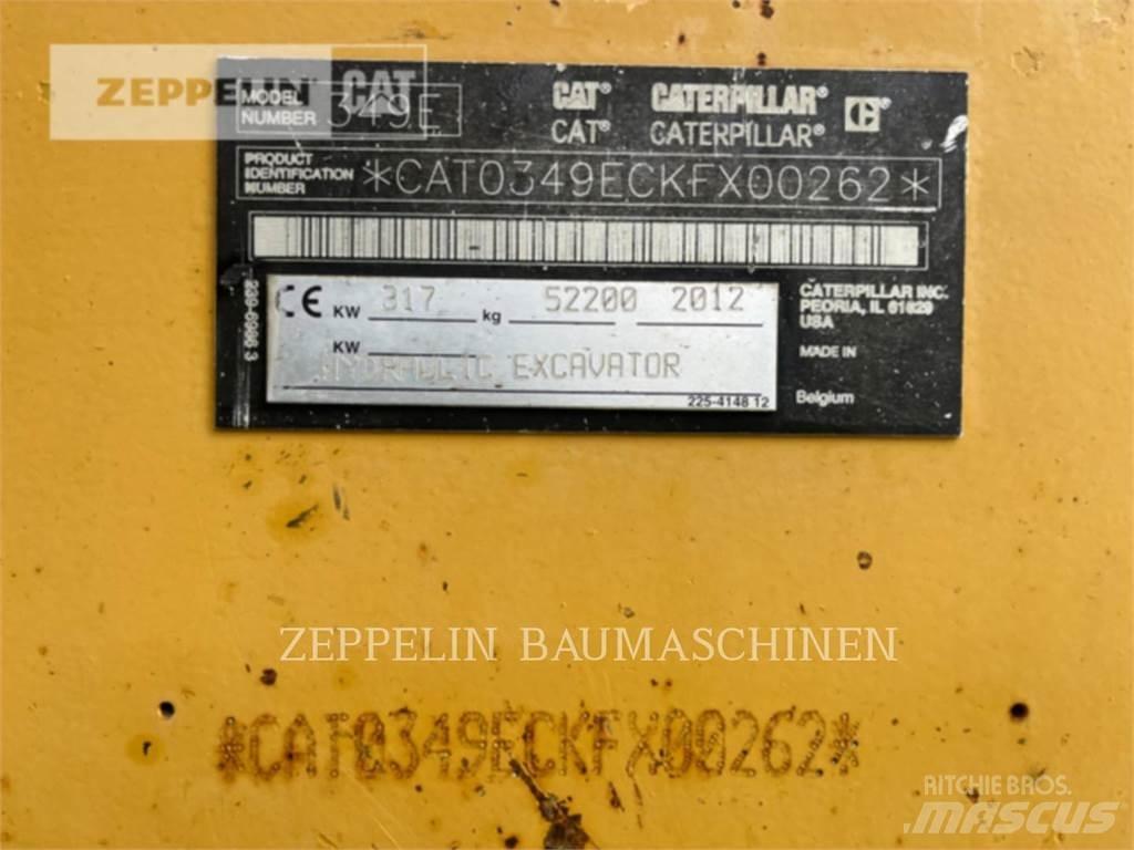 CAT 349EL Excavatoare pe șenile
