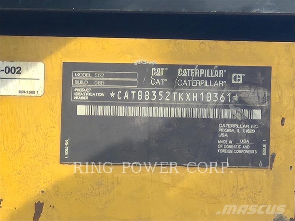 CAT 352-08 Excavatoare pe șenile
