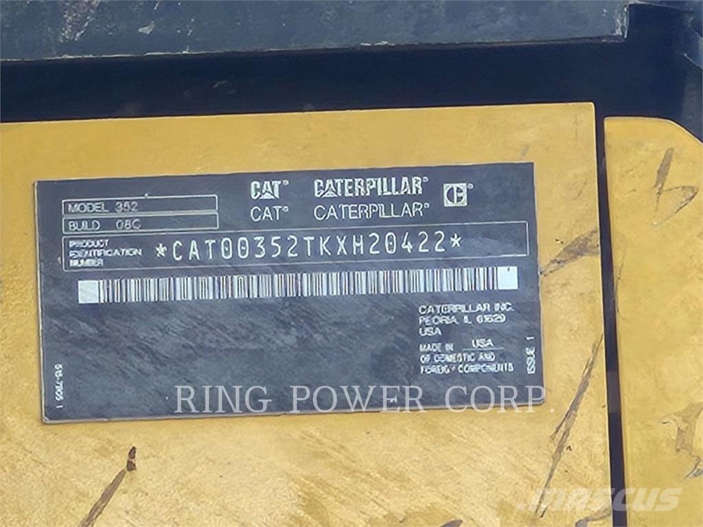 CAT 352-08 Excavatoare pe șenile
