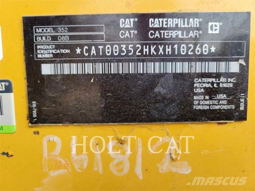 CAT 352 12 TC Excavatoare pe șenile
